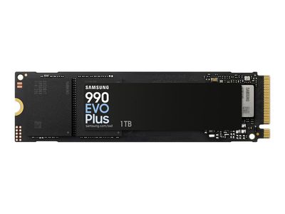 Samsung 990 EVO Plus MZ-V9S1T0 - SSD - 1 TB - PCIe 5.0 x2 (NVMe)