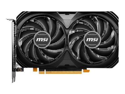 MSI graphics card GeForce RTX 4060 VENTUS 2X BLACK 8G OC - 8 GB GDDR6 OC - V516-004R
