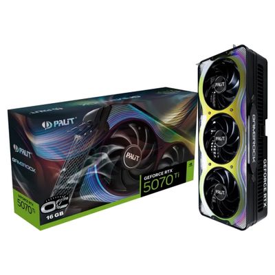 VGA Palit RTX5070TI 16GB GameRock OC - NE7507TH19T2-GB2030G