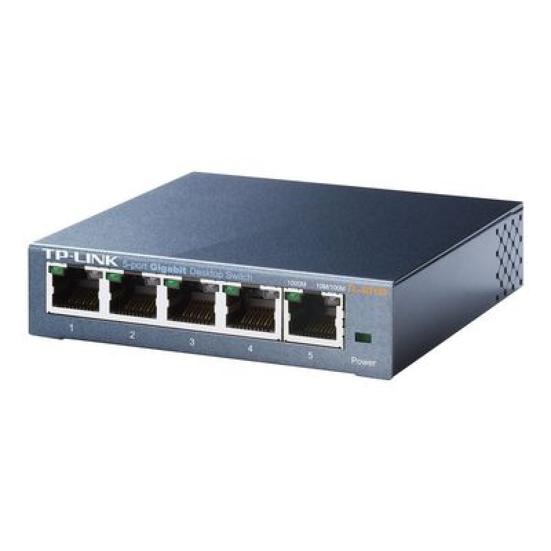 TP-Link Switch TL-SG105 - 5 Ports - 5x GE (10/100/1000)